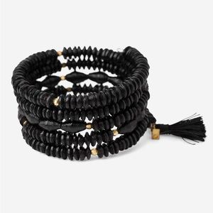 Noonday Collection Noir Black Bracelet
